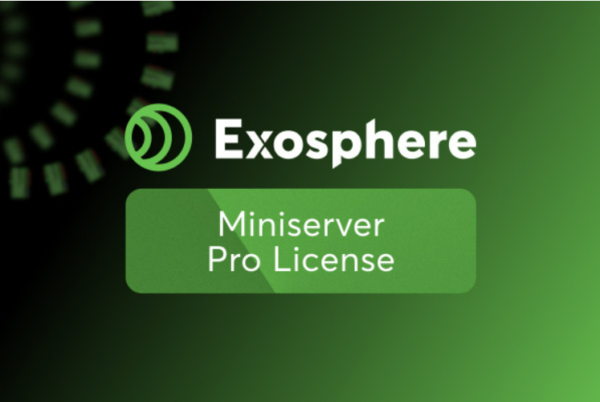 Exosphere Miniserver Pro Licentie